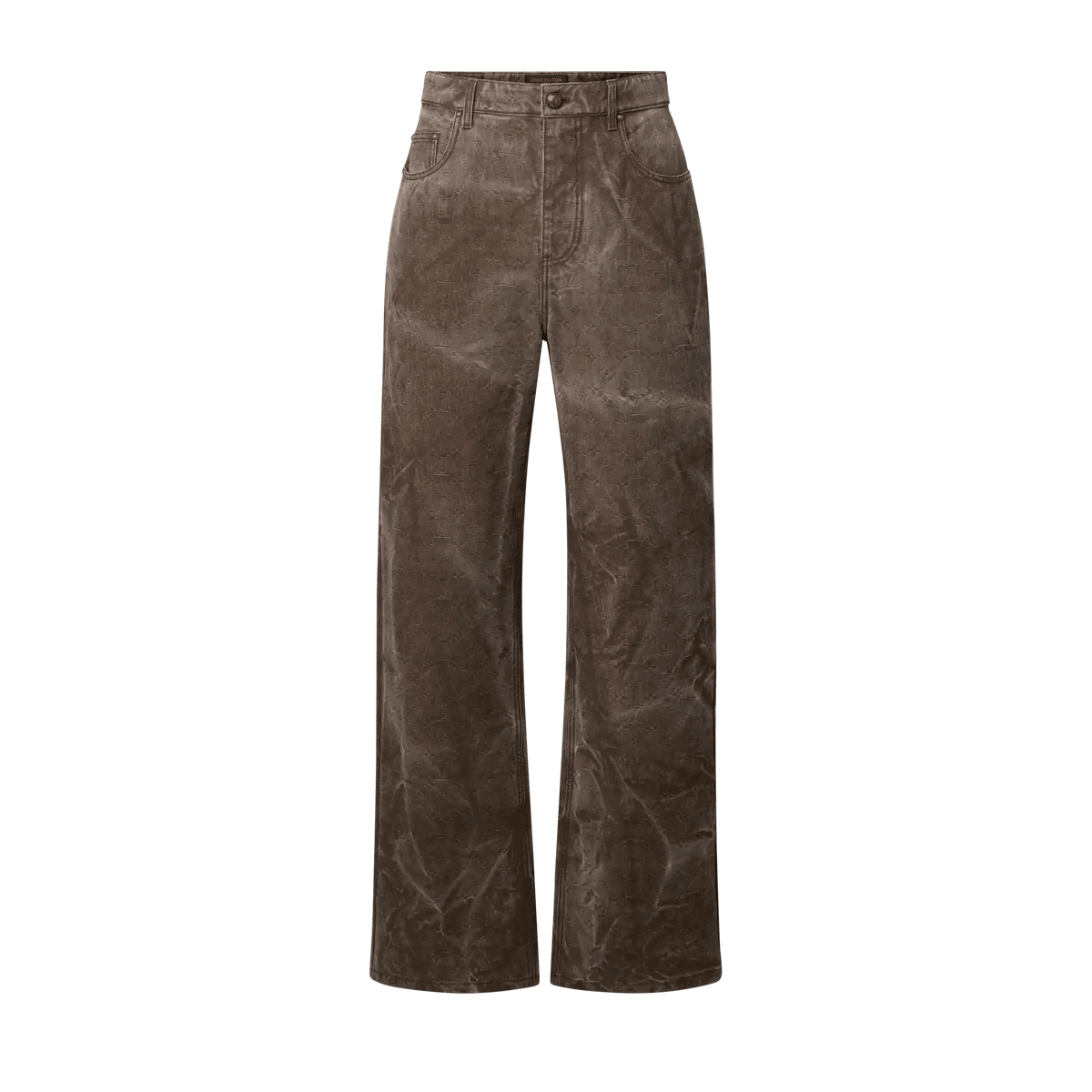 Men's Monogram Jacquard Denim Skate Pants