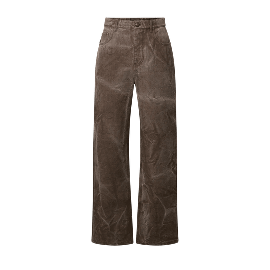 Men's Monogram Jacquard Denim Skate Pants