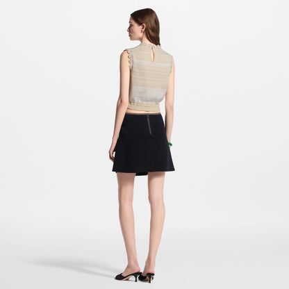 Women's Monogram Bow Mini Skirt