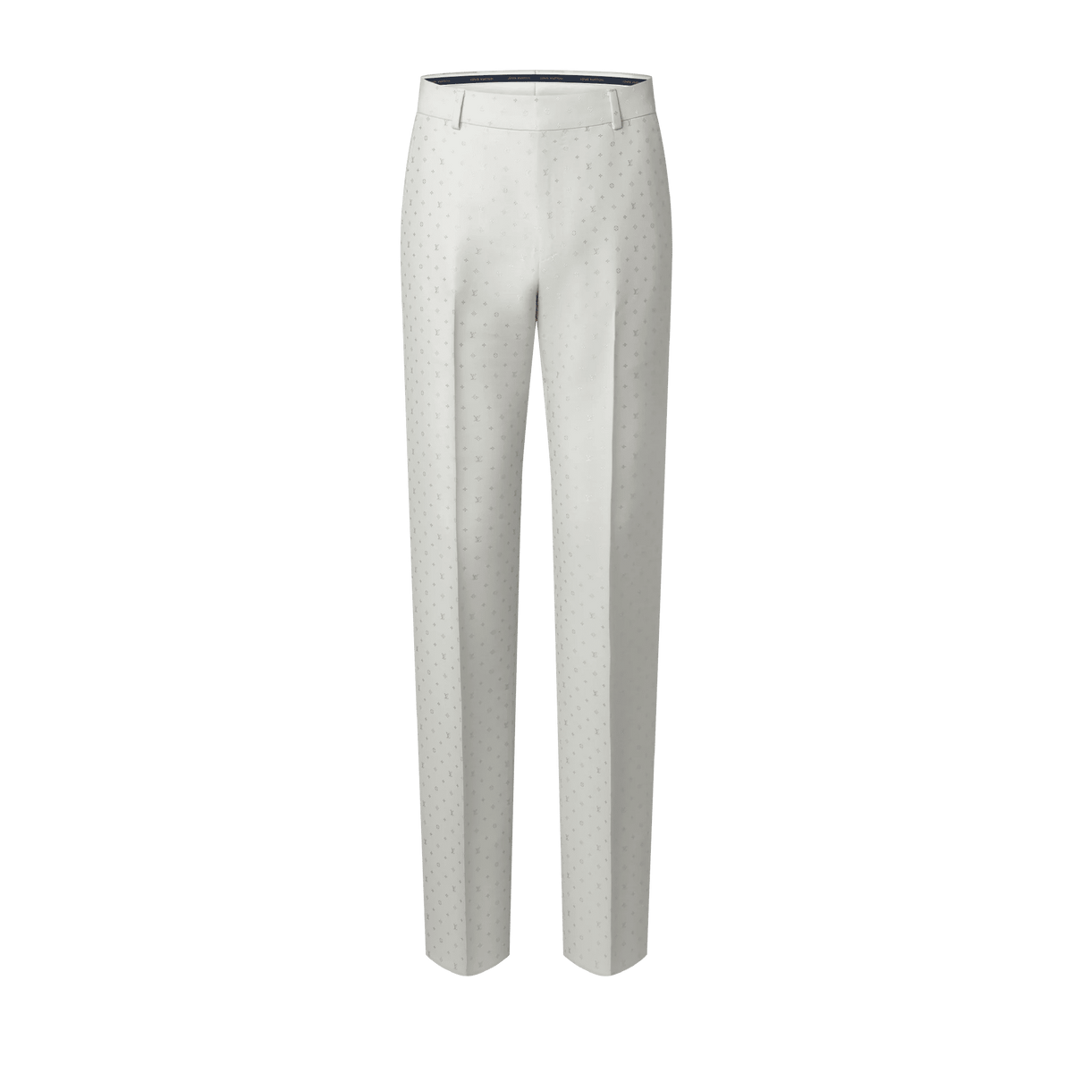Men's Monogram Silk-Mohair-Blend Gaston Pants