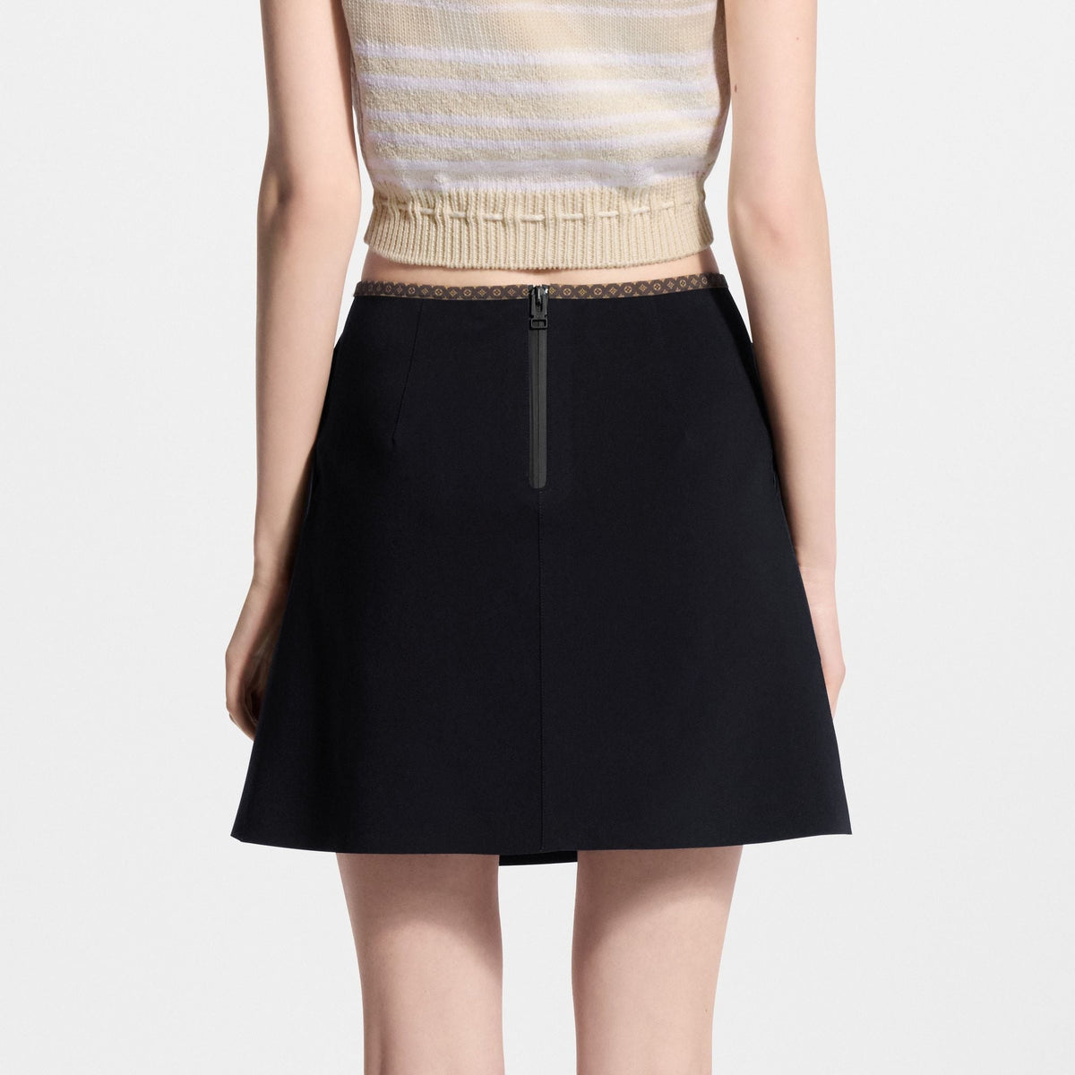 Women's Monogram Bow Mini Skirt