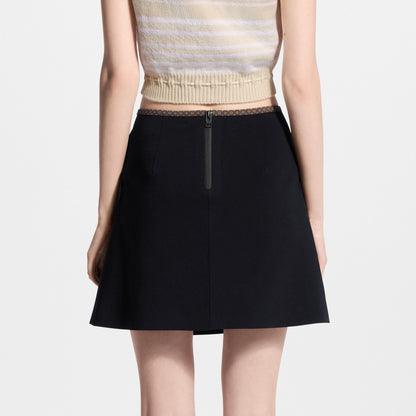 Women's Monogram Bow Mini Skirt