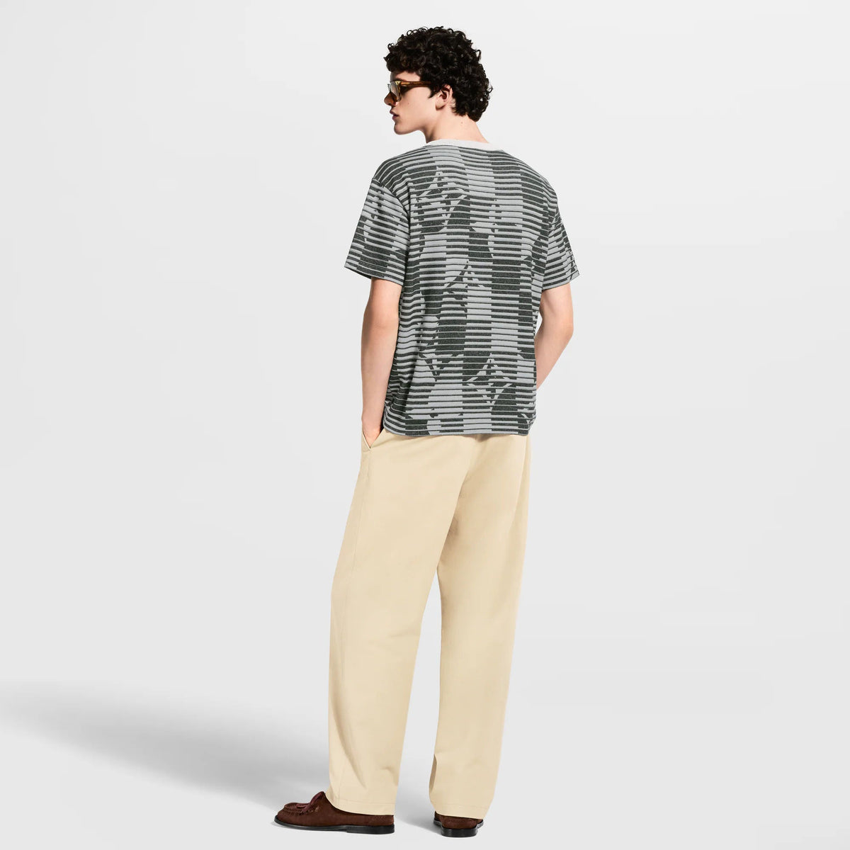 Men's Monogram Short-Sleeved Crewneck