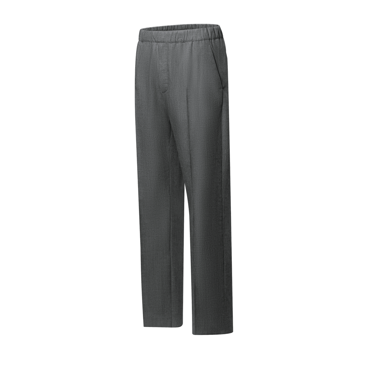 Men's Monogram Wool-Silk Drawstring Pants