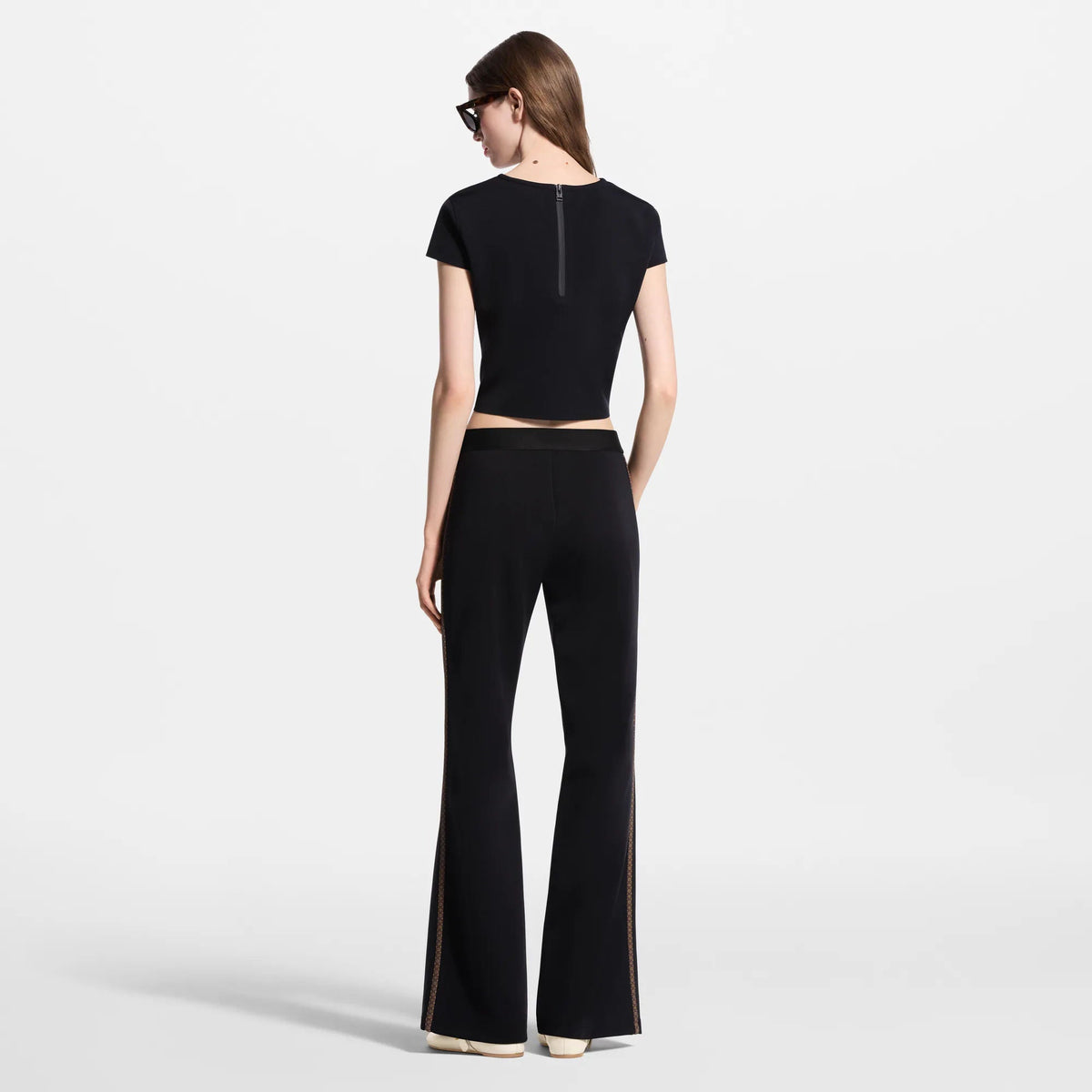 Women's Monogram Accent Flared Pants