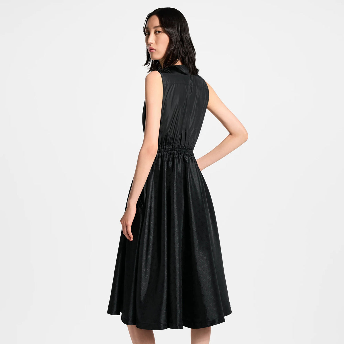 Women's Monogram Accent Zip-Up Dress