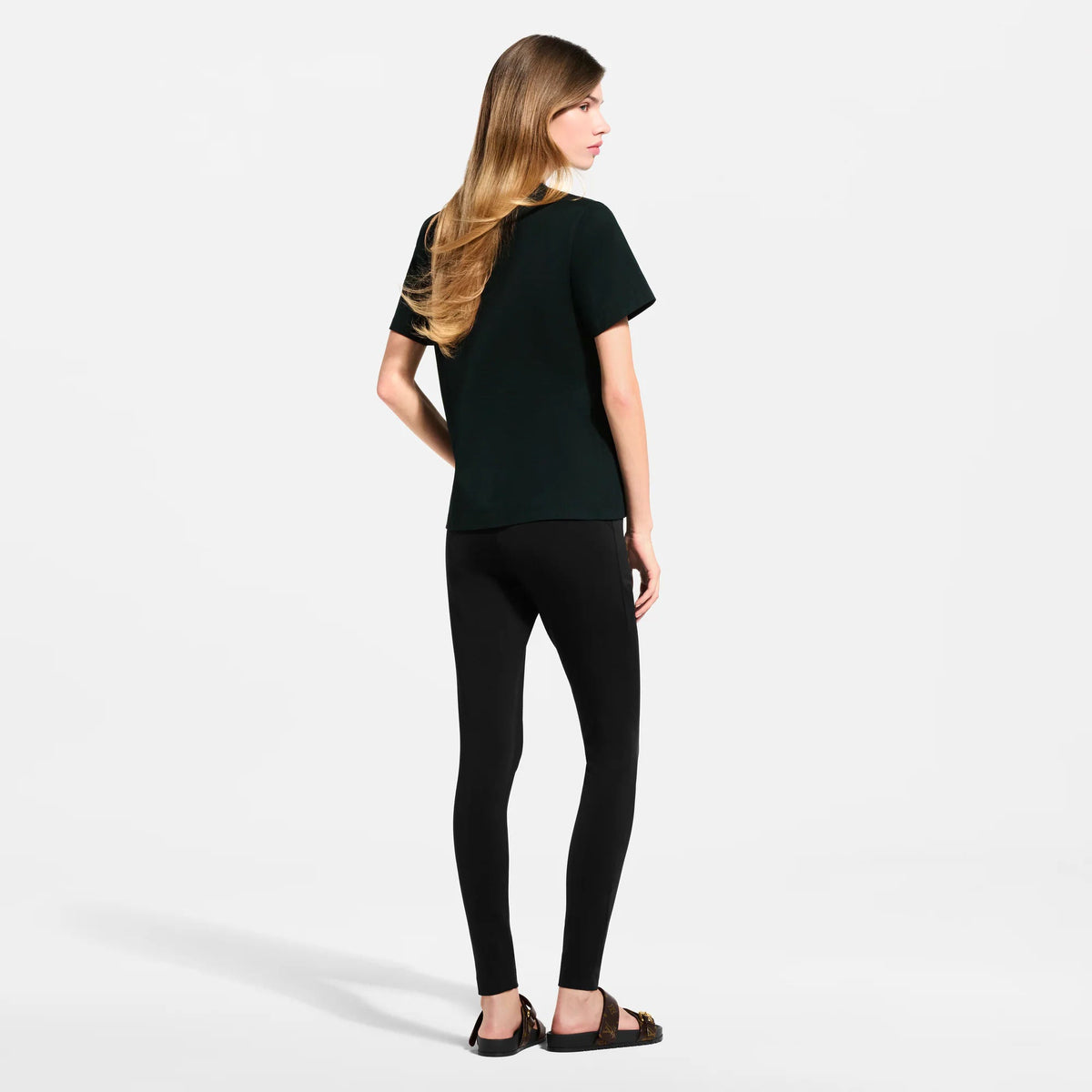 Women's Monogram Denim Pocket T-Shirt