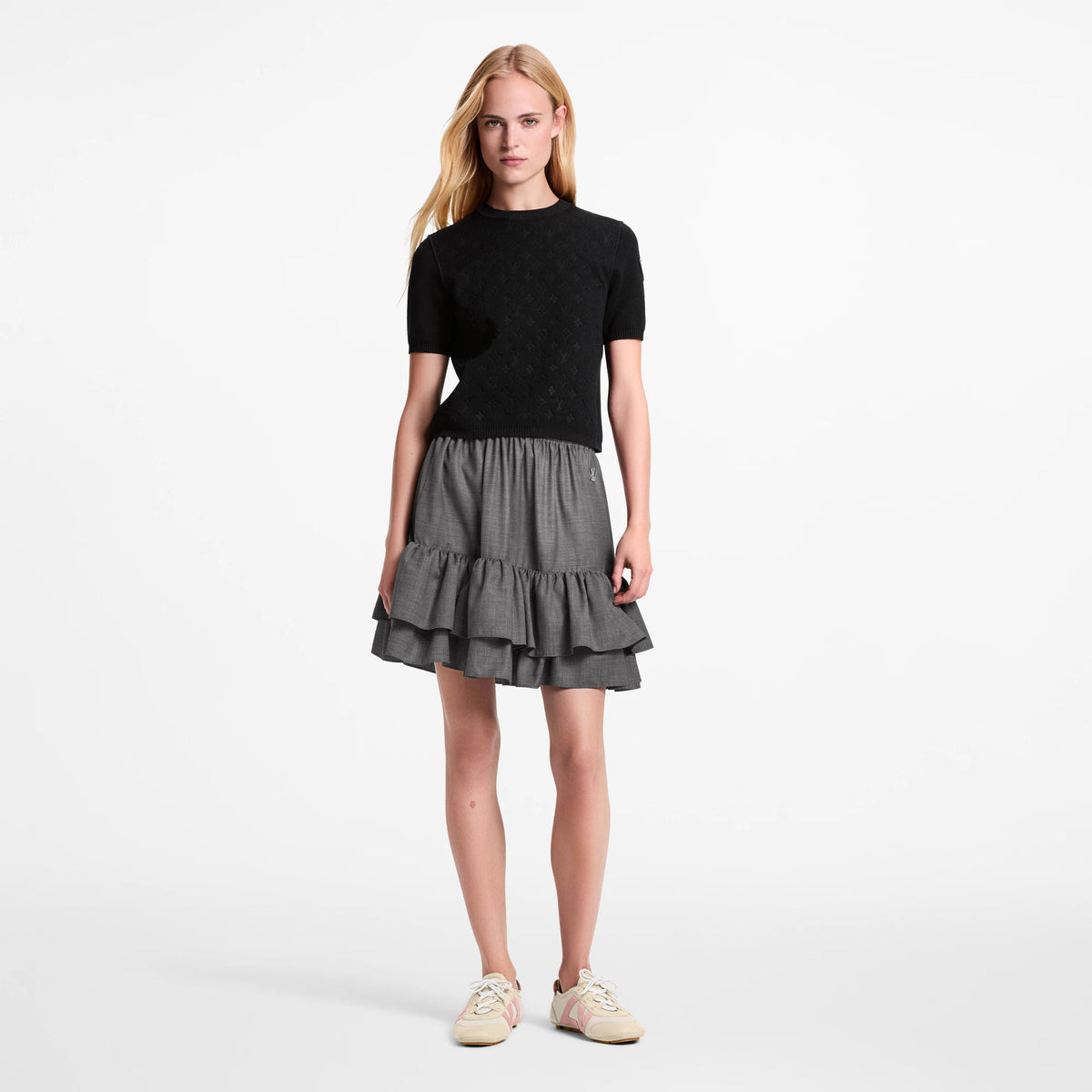 Women's Monogram Accent Knit Top