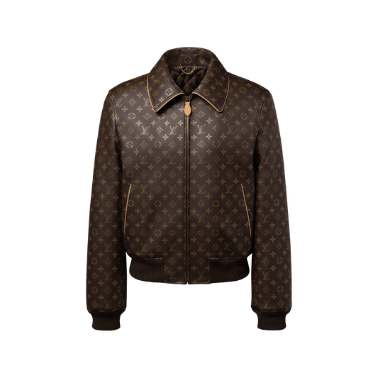Men's Monogram Padded Leather Blouson
