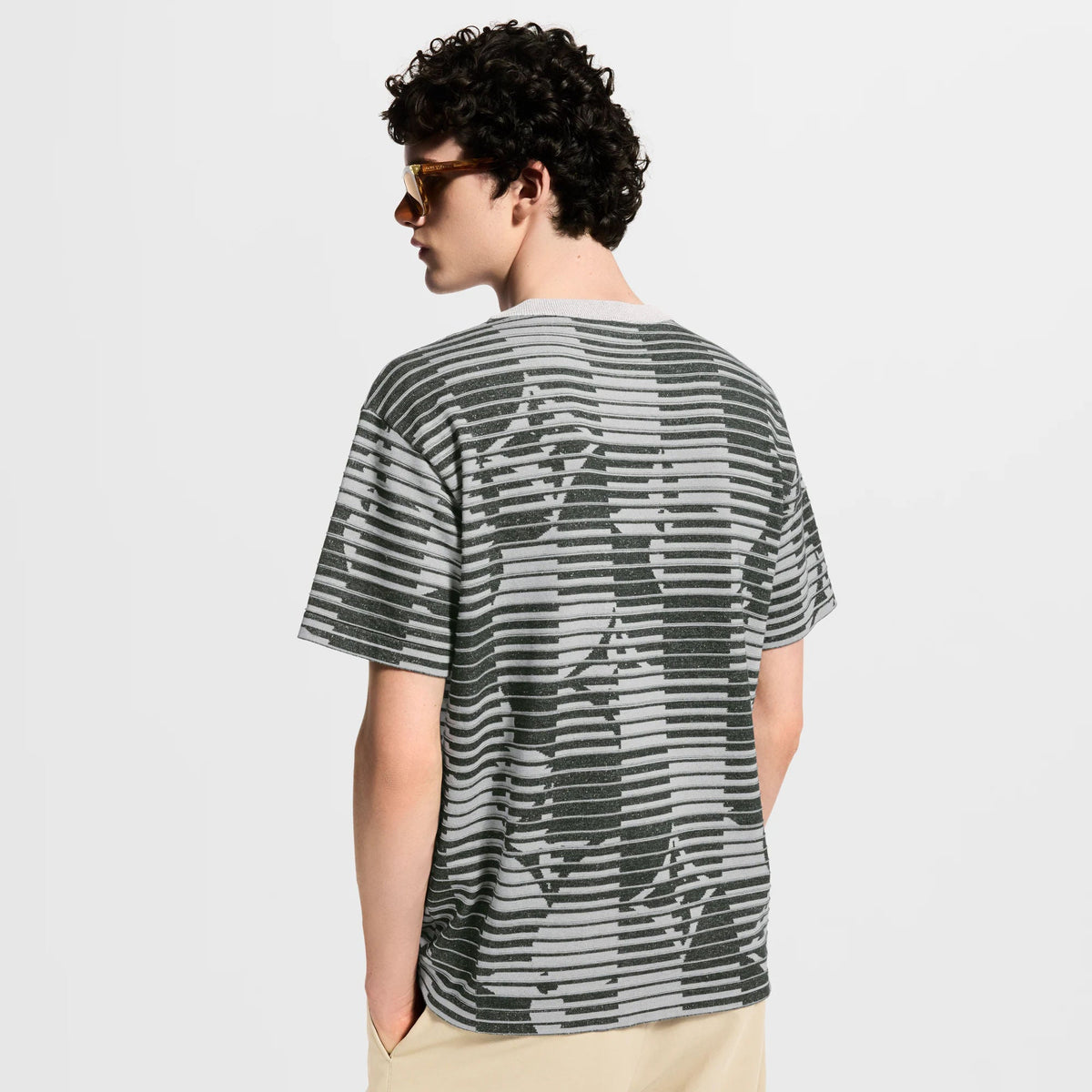 Men's Monogram Short-Sleeved Crewneck