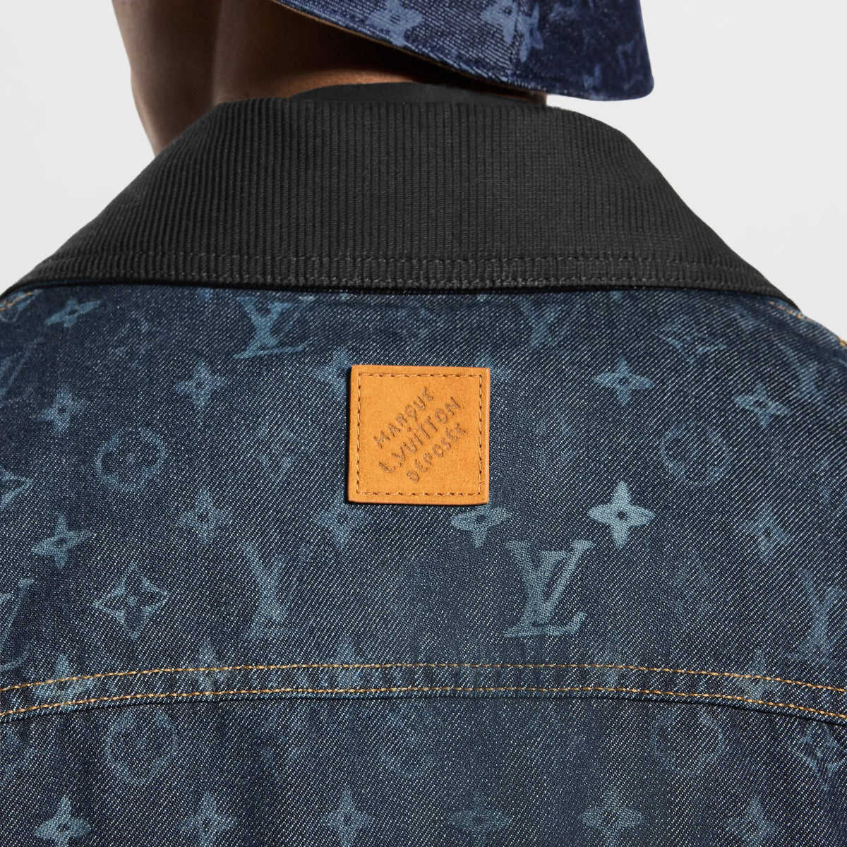 Men's Monogram Denim Workwear Jacket