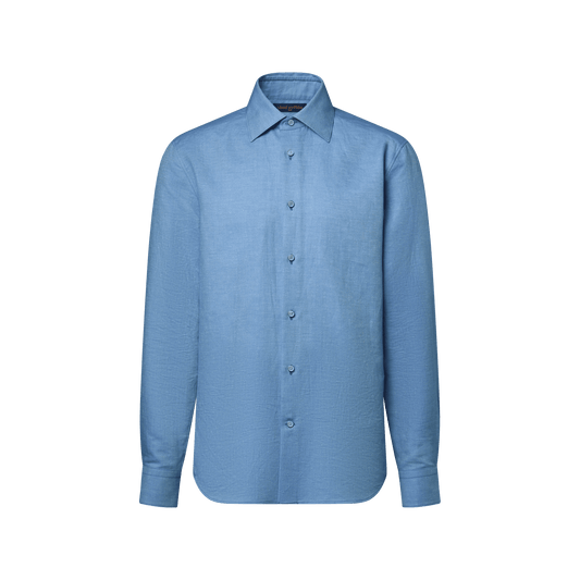 Men's Monogram Long-Sleeved Shirt