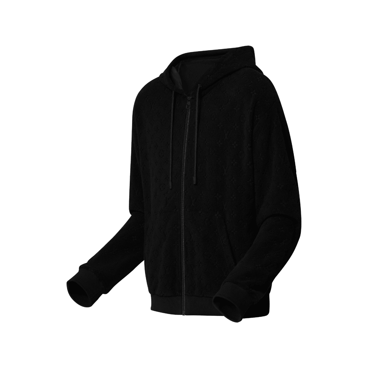 Men's Monogram Terry Zip-Through Hoodie