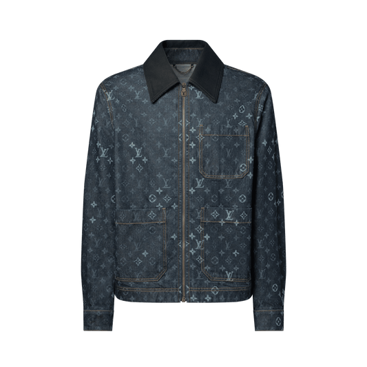 Men's Monogram Denim Workwear Jacket