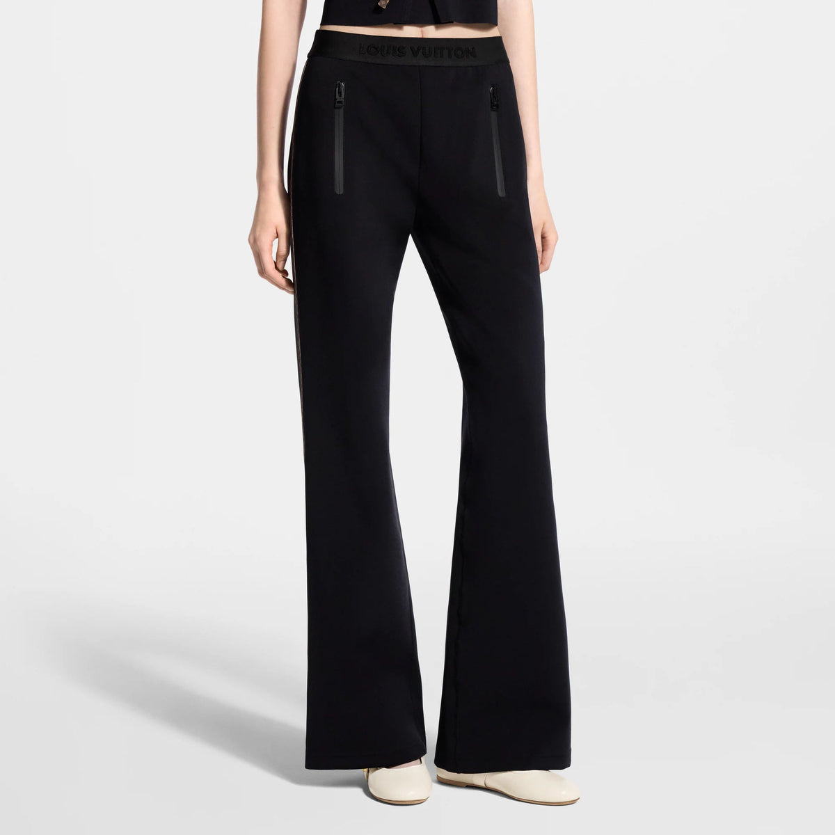 Women's Monogram Accent Flared Pants