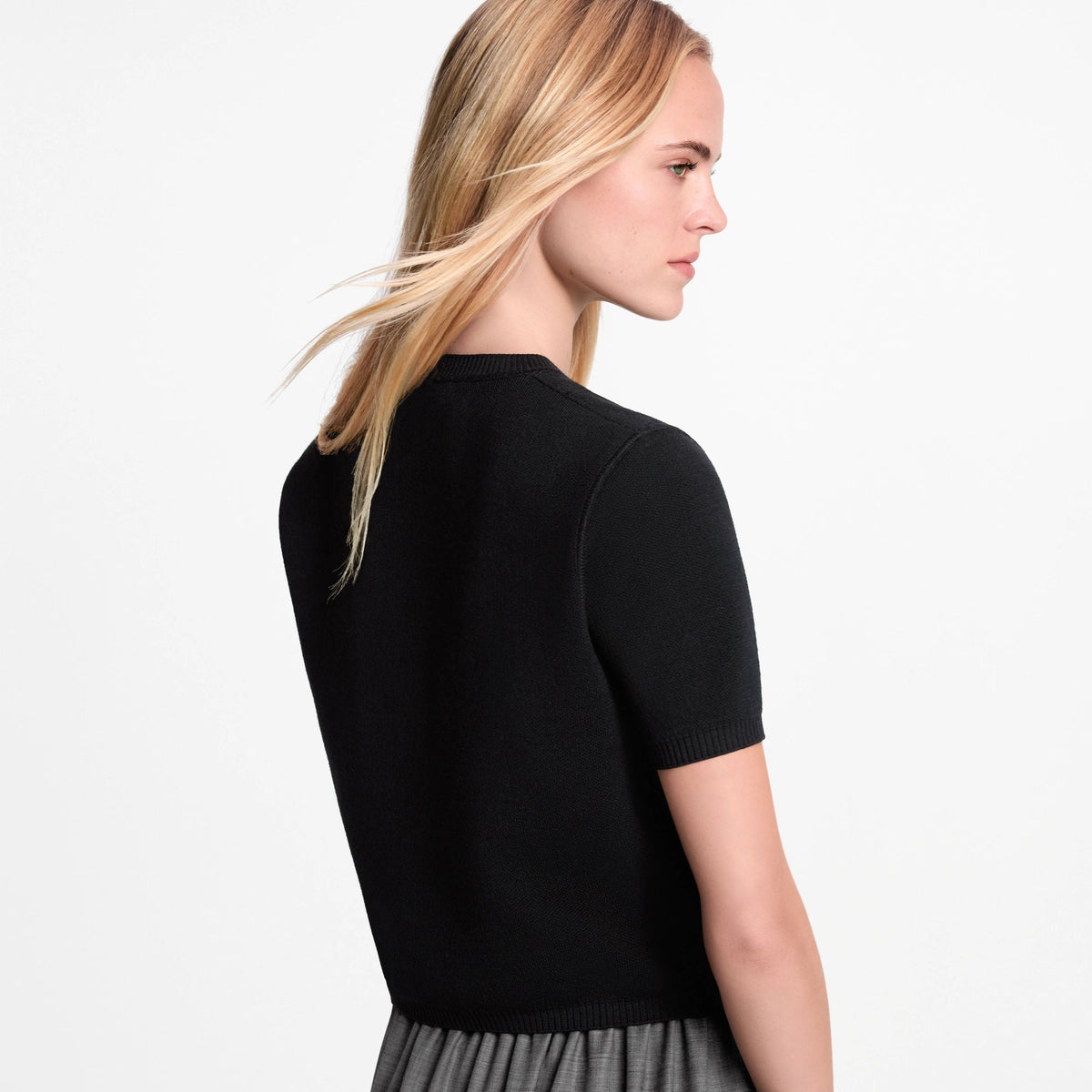 Women's Monogram Accent Knit Top