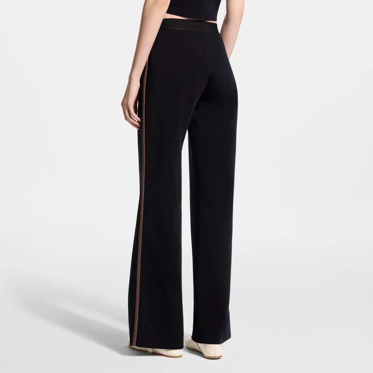Women's Monogram Accent Flared Pants