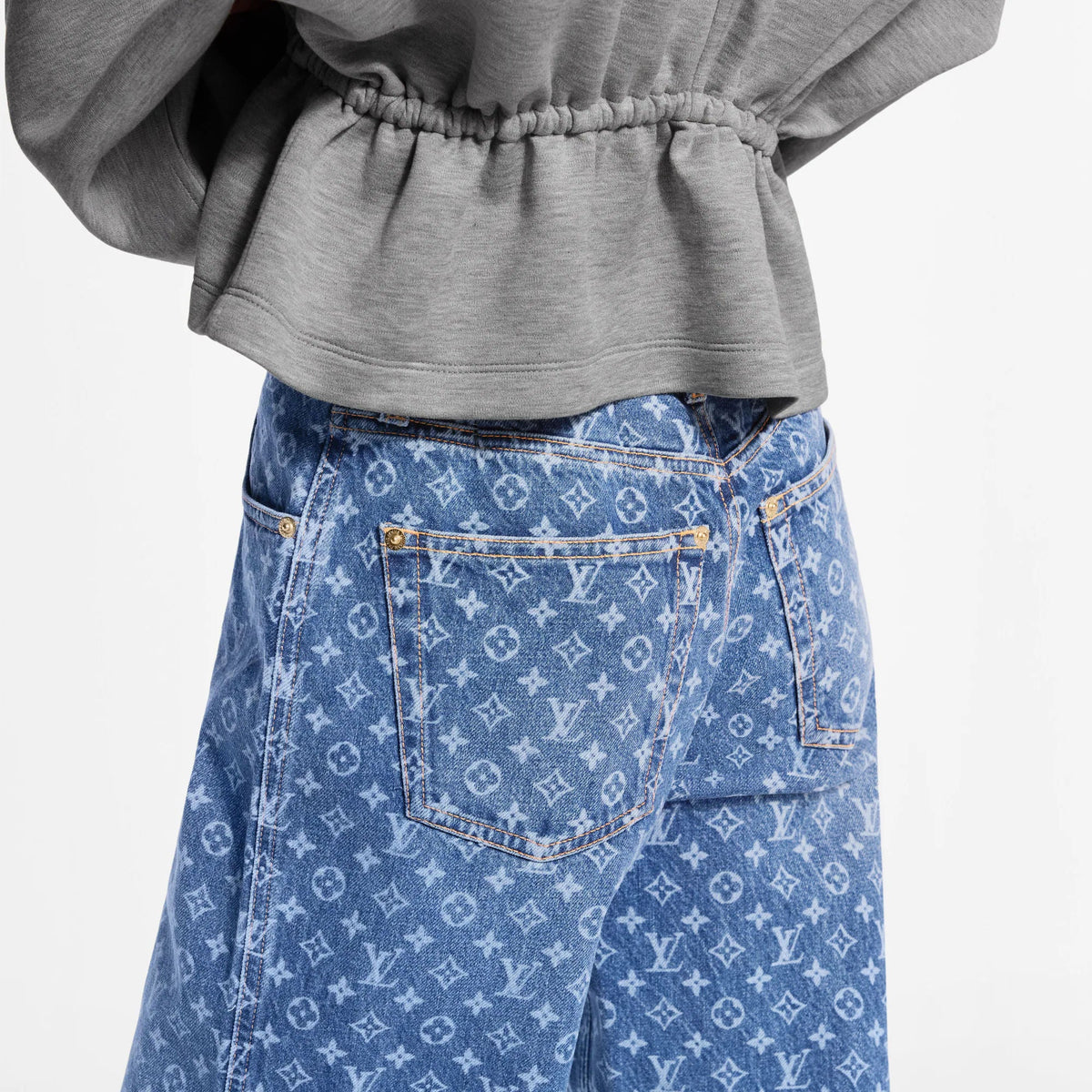 Women's Monogram Flared Jeans