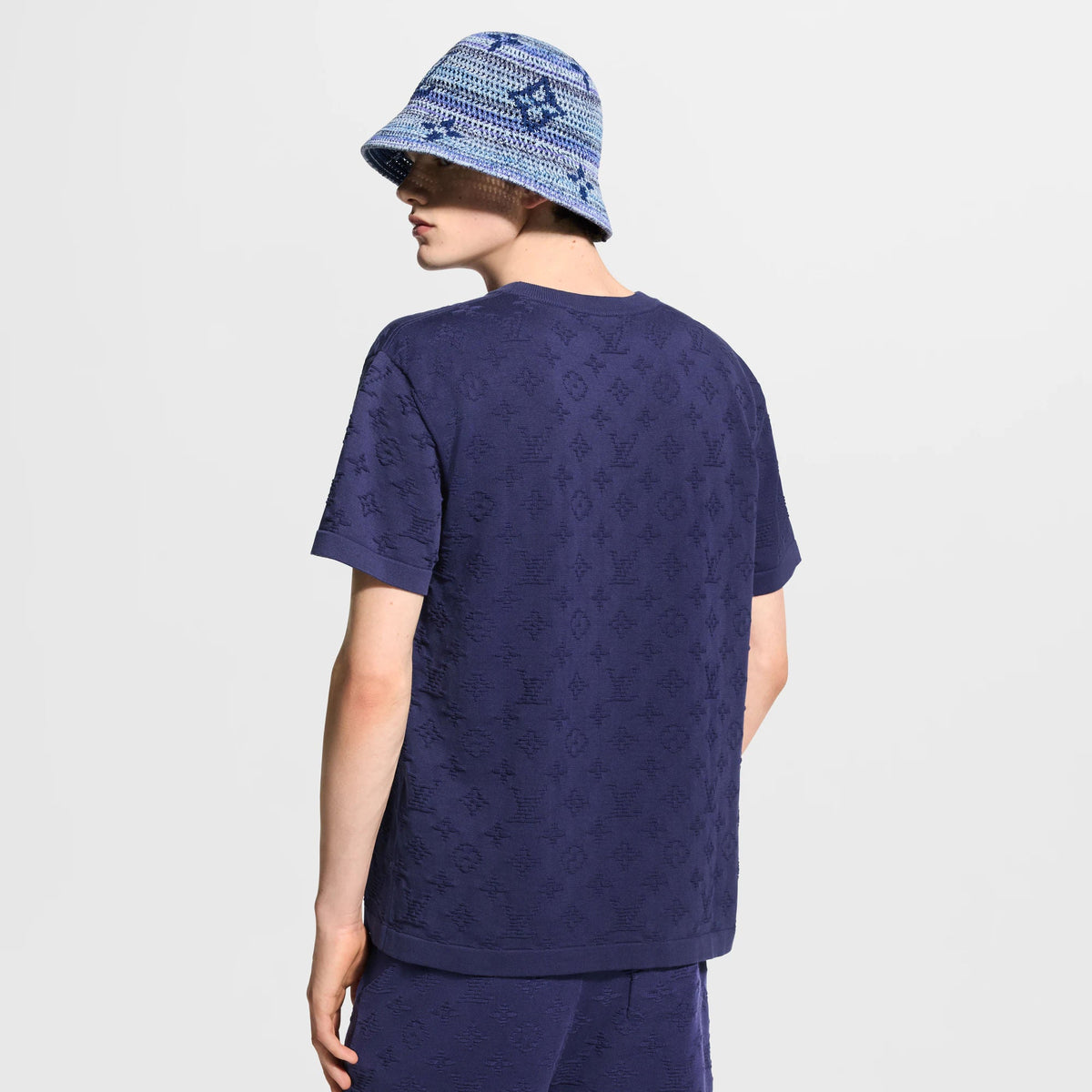Men's Monogram Short-Sleeved Crewneck