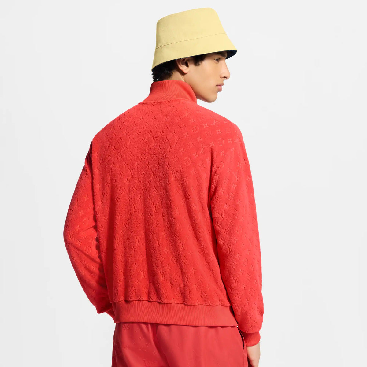 Men's Monogram French Terry Track Top