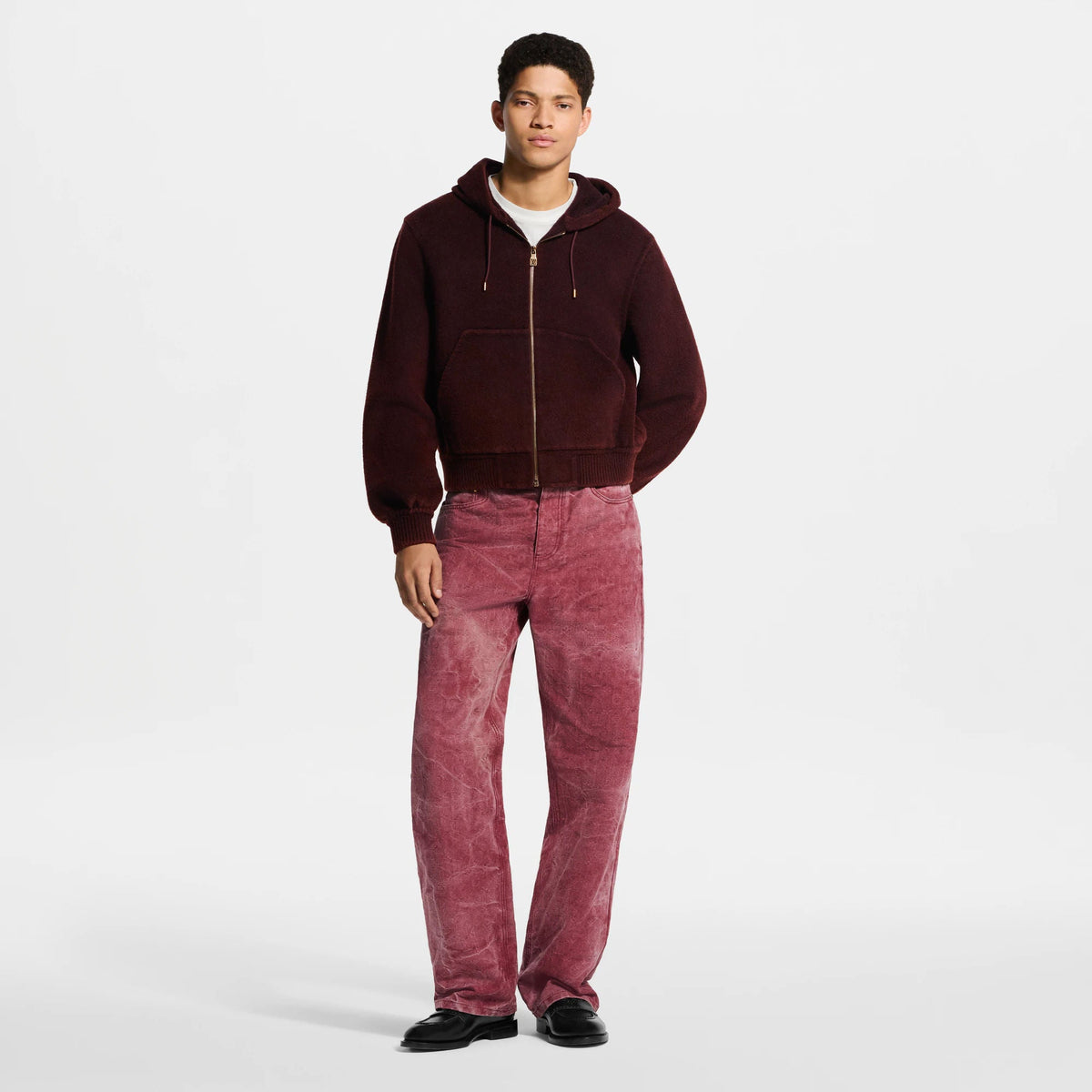 Men's Monogram Jacquard Denim Skate Pants