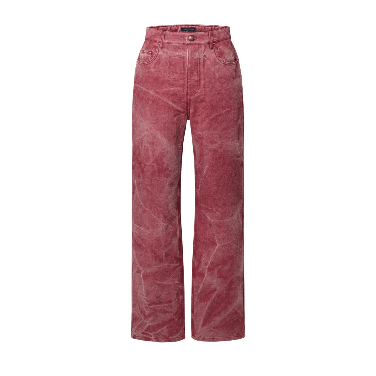 Men's Monogram Jacquard Denim Skate Pants