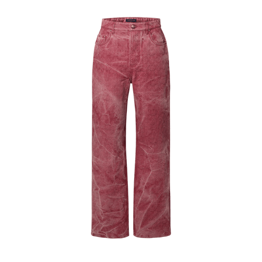 Men's Monogram Jacquard Denim Skate Pants