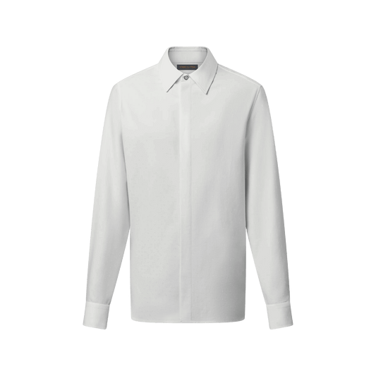 Men's Monogram Long-Sleeved Evening Shirt