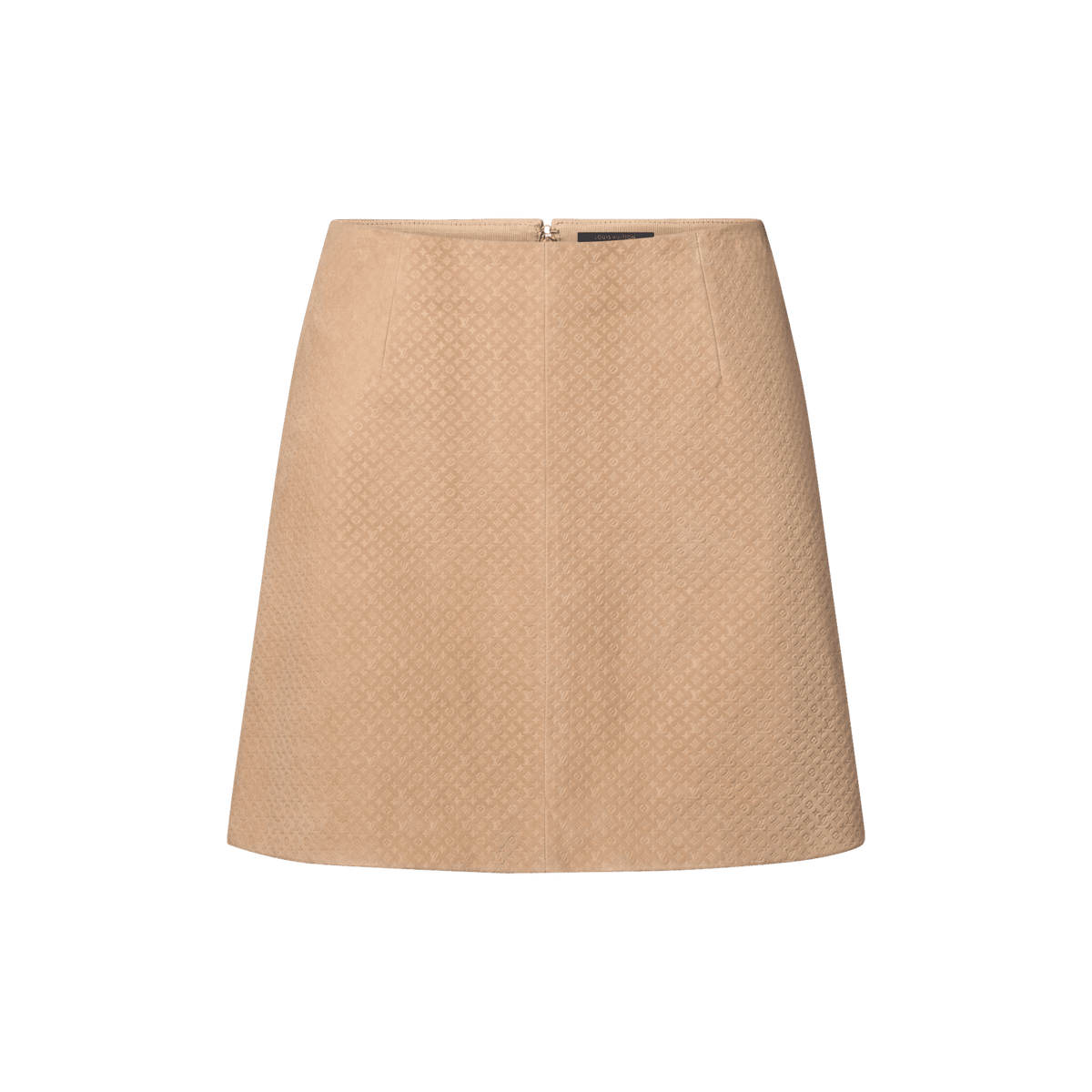 Women's Nanogram Suede Mini Skirt