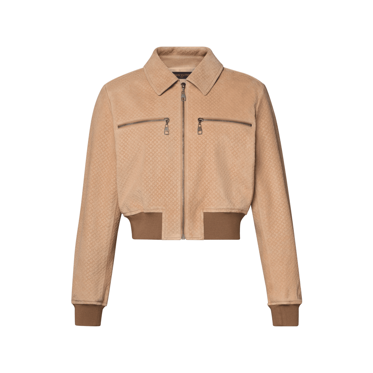 Women's Nanogram Suede Bomber Jacket