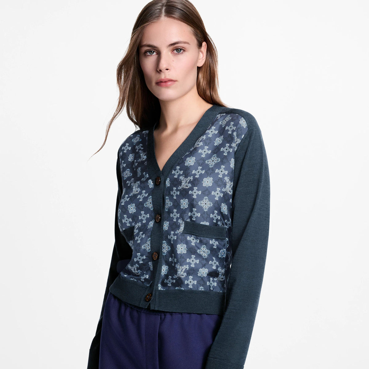 Women's Nouveau Monogram Front Cardigan