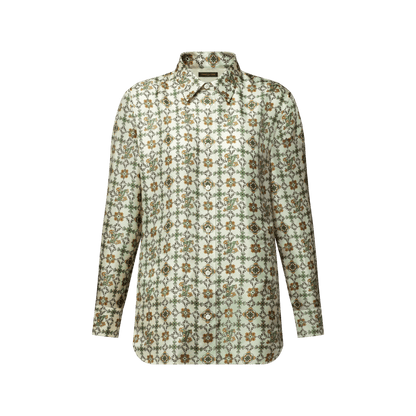 Women's Nouveau Monogram Silk Shirt