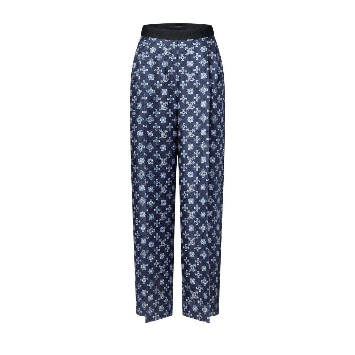 Women's Nouveau Monogram Tailored Wide-Leg Pants