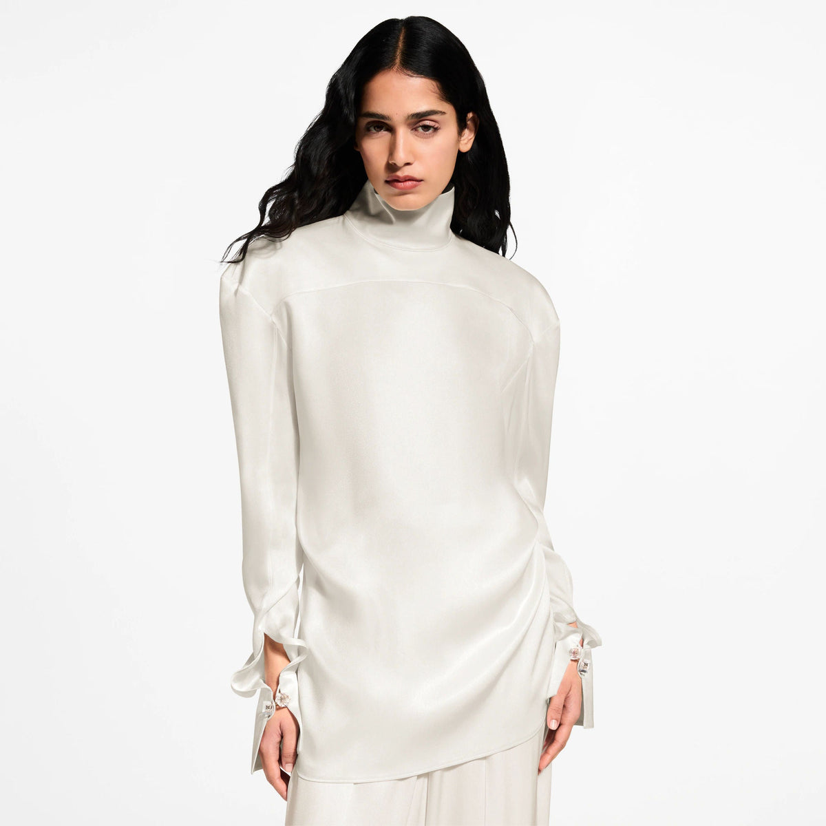 Women's Open Back Blouse