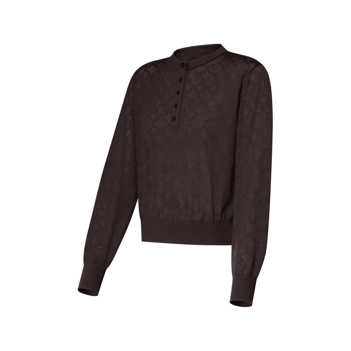 Women's Openwork Mahina Henley Pullover
