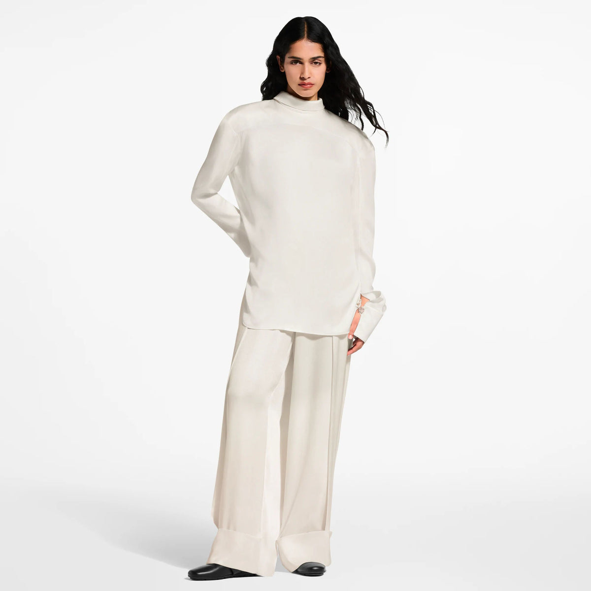 Women's Open Back Blouse