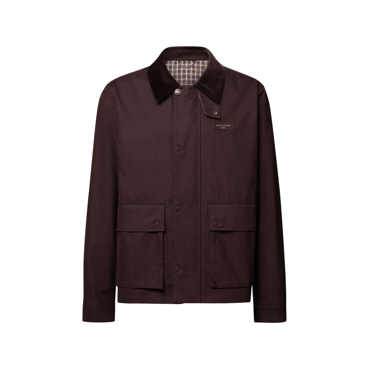 Men's Outdoor Jacket with Monogram Lining