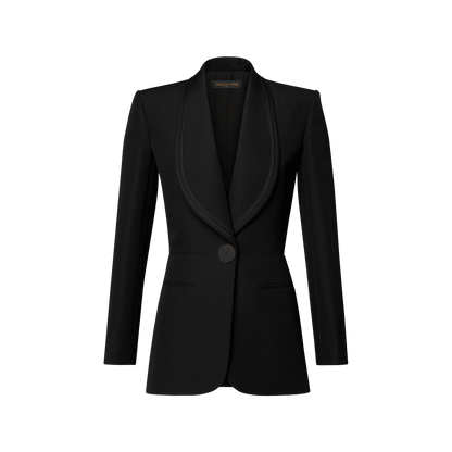 Women's Oversized Button Blazer