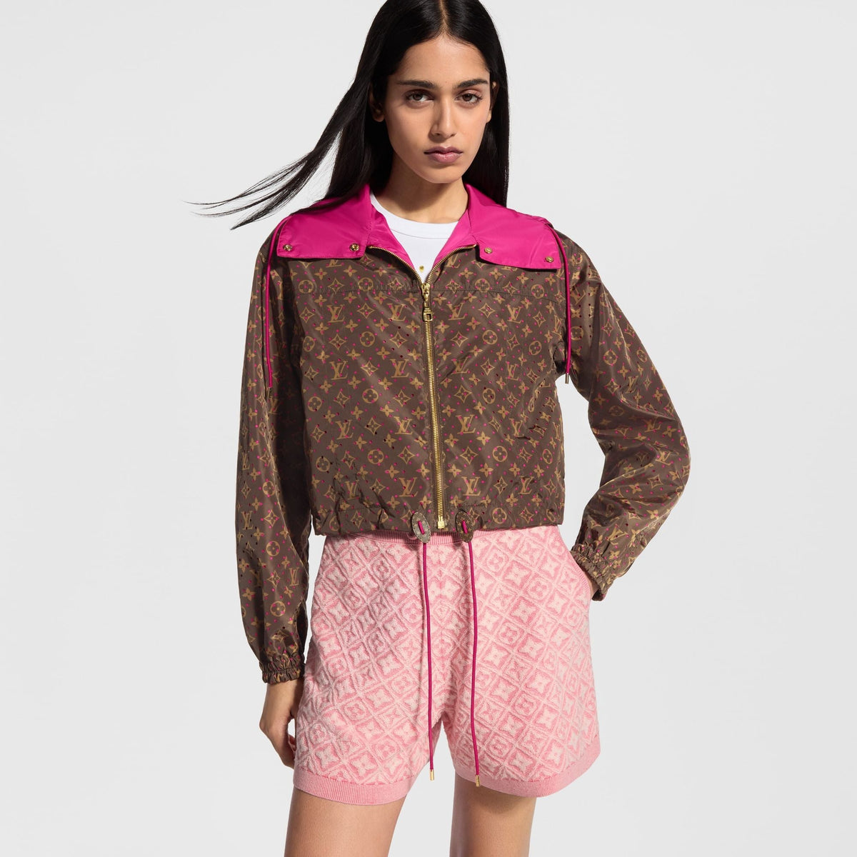 Women's Perforated Monogram Jacket