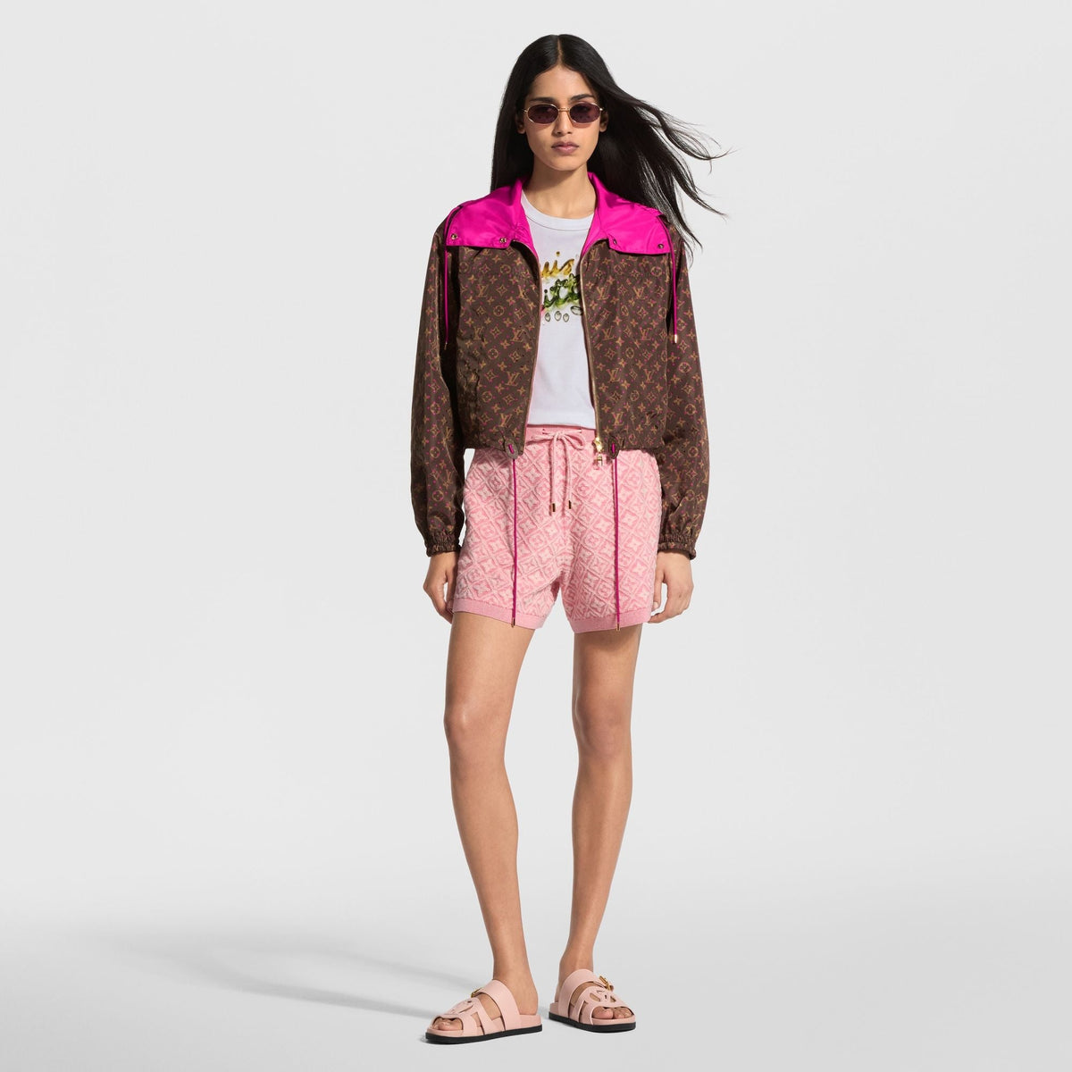 Women's Perforated Monogram Jacket