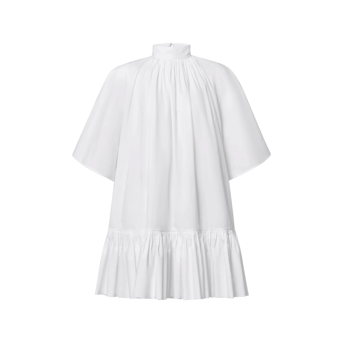 Women's Pleat Detail Babydoll Dress