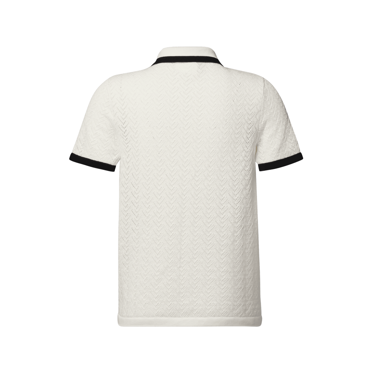 Women's Pointelle Polo Top
