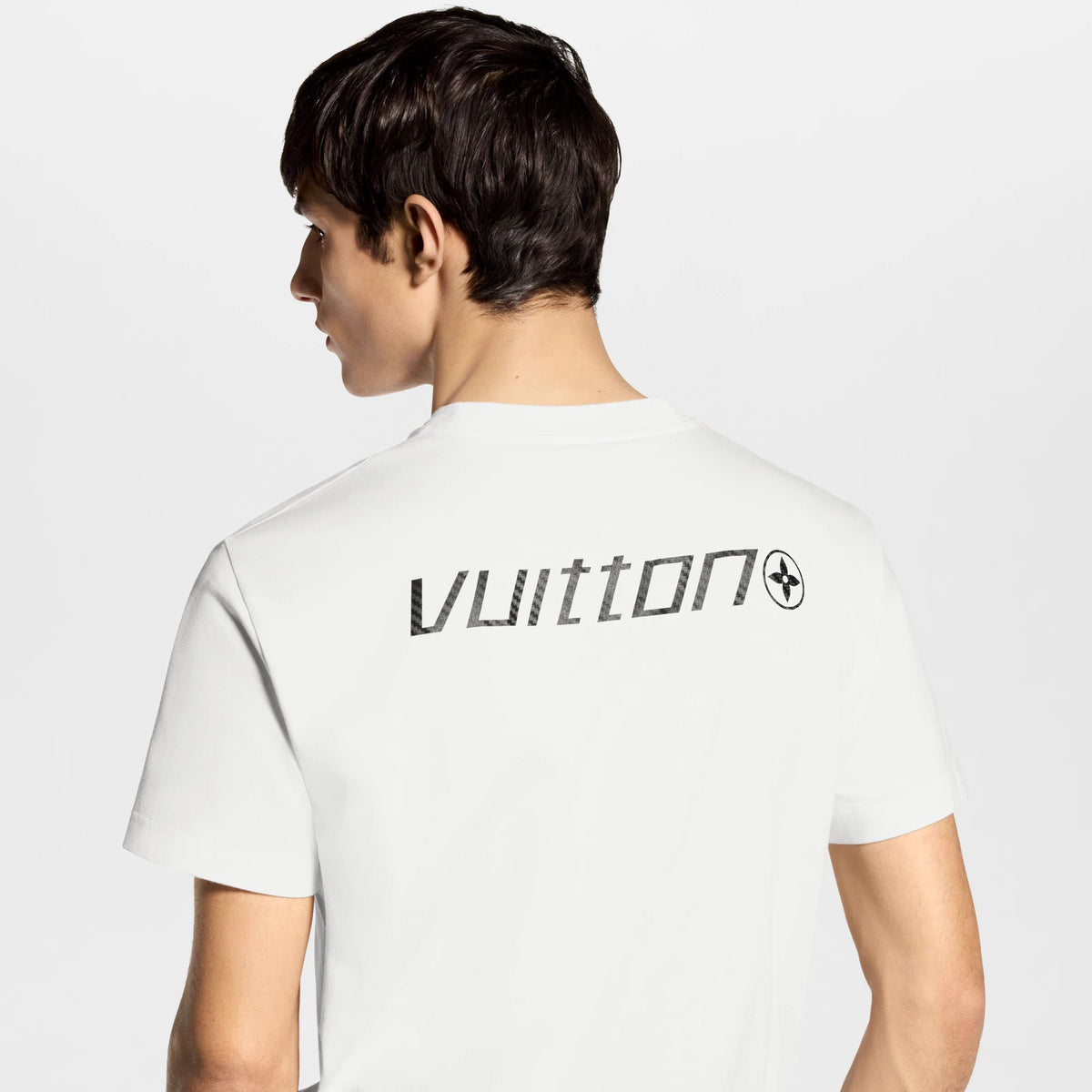 Men's Printed Signature Cotton Short-Sleeved Crewneck