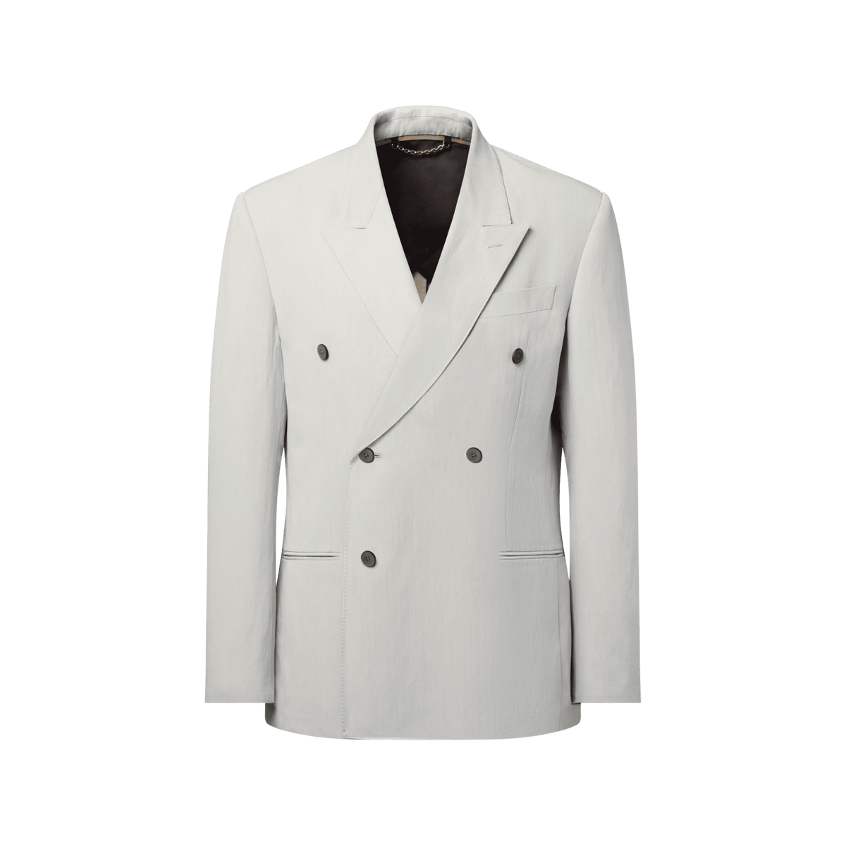 Men's Relaxed Double-Breasted Jacket