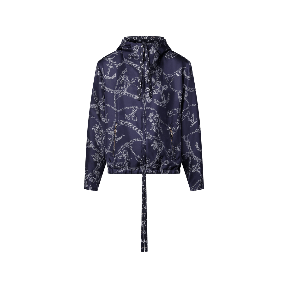 Women's Reversible Hooded Nautical Jacket