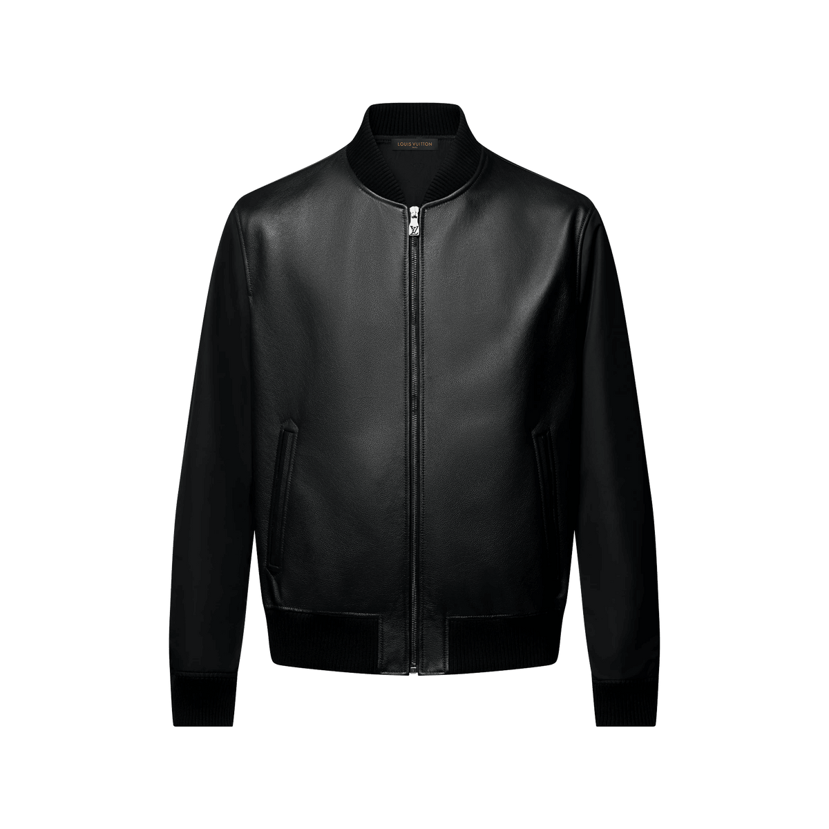 Men's Reversible Leather Nylon Jacket