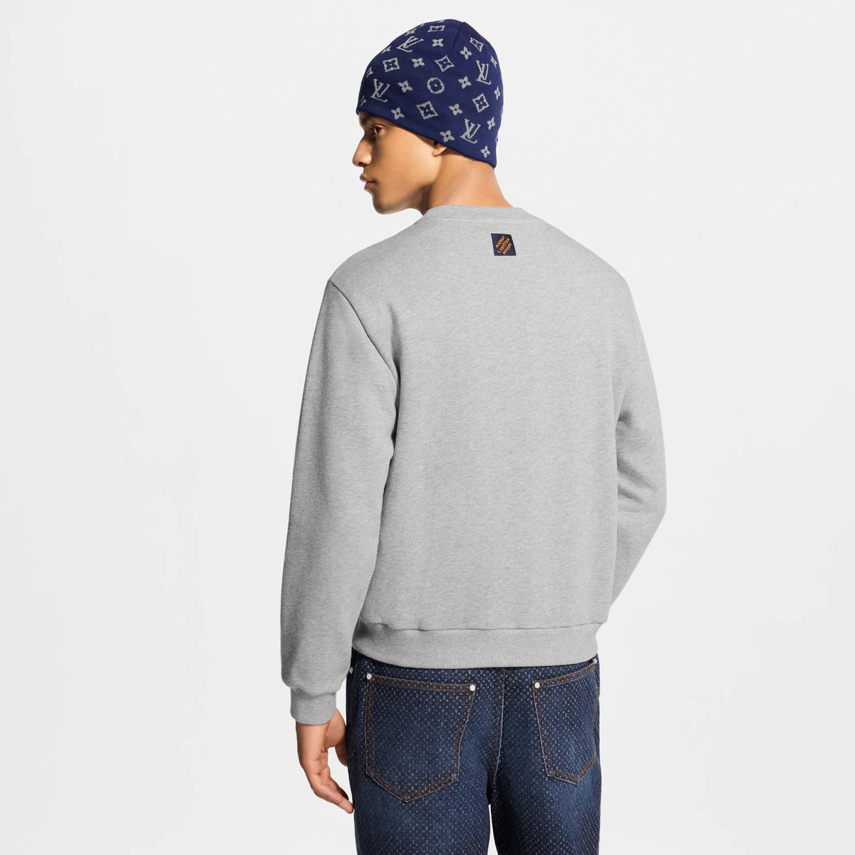 Men's Reflective Signature Embroidered Sweatshirt