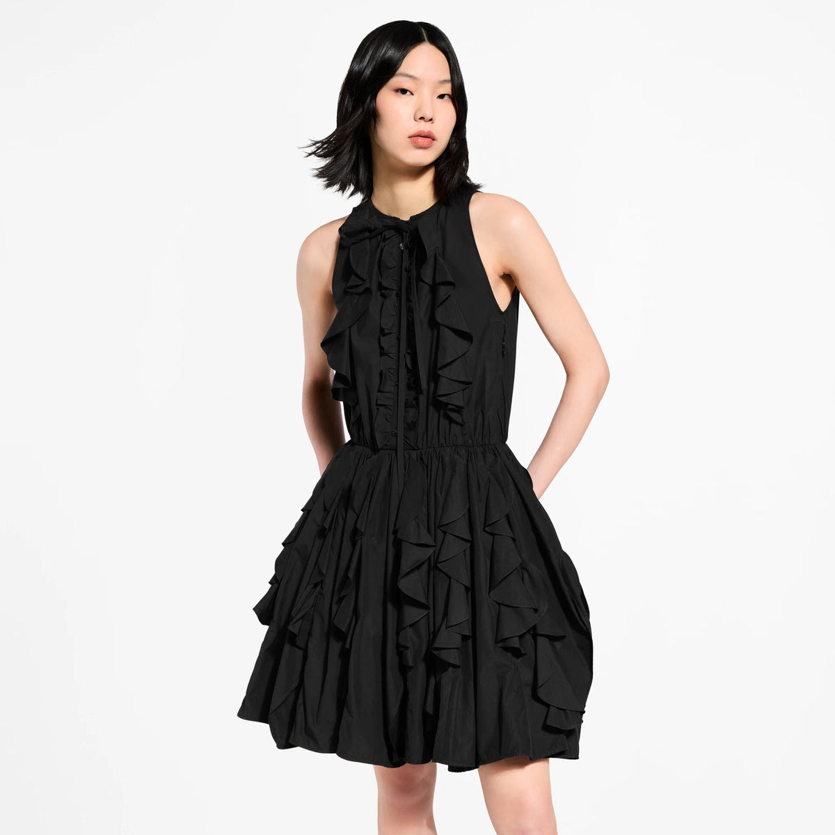 Women's Ruffle Mini Dress