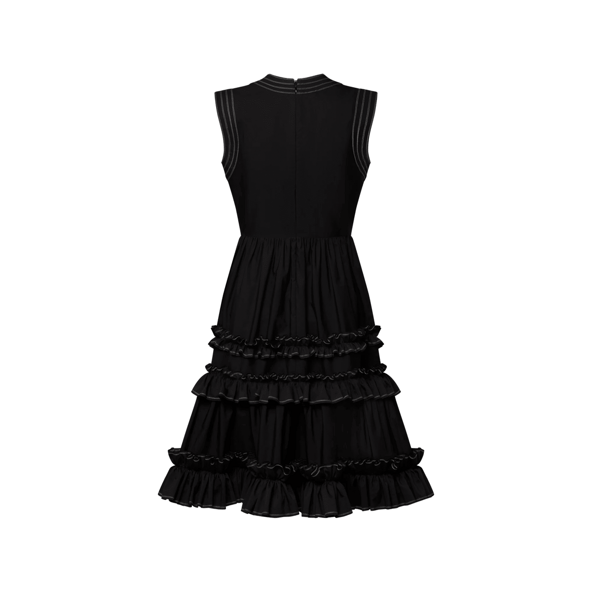 Women's Ruffle Trim Dress