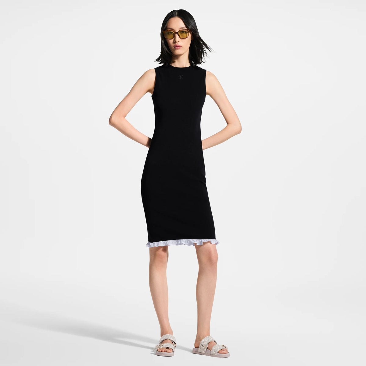 Women's Ruffle Hem Tank Dress